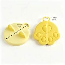 Cat Canned Food Silicone Lid, Universal Pet Food Sealing Cover, Silicone Can Lid, Suitable For Various Can Sizes - 45g - View 3