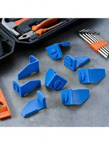 Building Line Anchor Corner Bracket, Plastic Brick Masonry Line Fixer Set, Precision Brick And Block Alignment Masonry Line Guide Tool - Multicolor - View 7