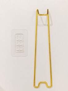 Adhesive Backing Easel Stand With Stainless Steel Self-Adhesive Bracket, Suitable For Any Size Photo Frame, Ideal For Home, Office Or Commercial Display, Applicable To Photos, Artwork And Logos - A - View 13