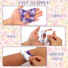 1 Box 2/10pcs G7 Adhesive Patches, 5 Exquisite Butterfly Designs, Blood Glucose Monitor Accessories Waterproof Breathable Latex-Free Sensor Cover Stickers - View 3