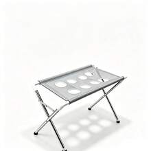 1pc Foldable Pet Grooming Stand (60*40*33cm), Portable Elevated Pet Bathing Rack With Breathable Mesh Tabletop, Suitable For Dog And Cat Bathing, Drying, And Grooming, For Large, Medium, And Small Dogs And Cats, Stable Fixed Pet Bathing Accessory - 60*40*33cm - View 1