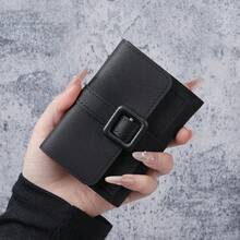 2026 New Women's Short Wallet, Student Minimalist Korean Style Small Wallet, Casual Coin Purse For Women - Multicolor - View 2