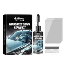 rayhong Glass Crack Repair Kit, Car Windshield Crack & Scratch Repair Adhesive, Fast Penetration Into Glass Cracks, Repairs Glass Surface In Short Time, Restores Clarity, Gift For Family And Friends - A - View 3