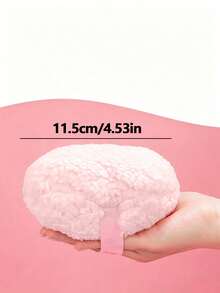 2pcs Ultra Soft Latex-Free Washable Reusable Large Pink Sponges, Suitable For Talcum Powder, Loose Powder, Mineral Powder, Setting Powder, Skincare, Face & Body Makeup And Compact Powder Use. Makeup Puff, Exquisite Beauty Accessory, Dressing Table Decor, Christmas, Halloween - Multicolor - View 11