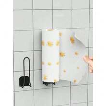 Tempat Tisu Gantung Dinding, Rak Penyimpanan Kamar Mandi, Tempat Spons Stainless Steel, Tempat Plastik Pembungkus Gantung Dinding, Aksesori Wastafel Dapur, Cocok Untuk Dapur, Kamar Mandi, Toilet, Ruang Tamu - MultiWarna - View 2