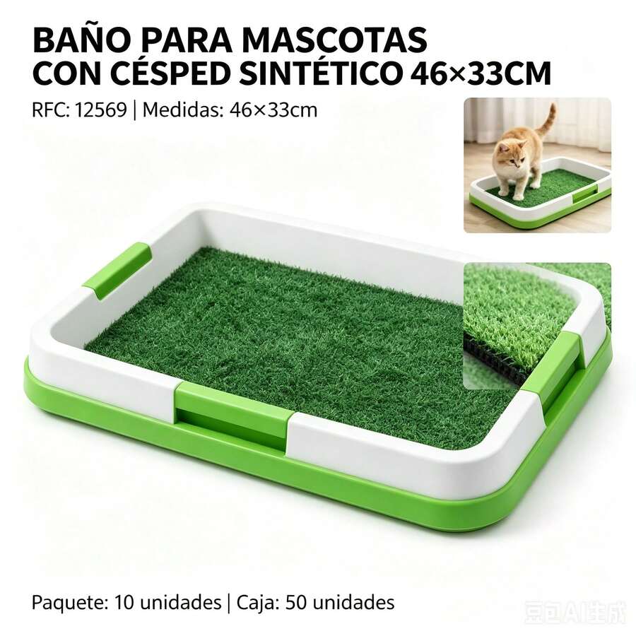 Dog Toilet - White - View 1