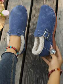 2026 New Women's Ballet Flat Shoes, Spring Square Toe Flat Shoes, Breathable Beach - Blue - View 2