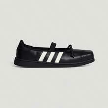 Adidas(ADIDAS)SUPERSTAR SQ BALLET JENNIE 聯名芭蕾風方頭休閒鞋 LB3787 - 黑色 - 查看 3