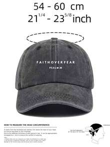 1pc Unisex Letter Printing Vintage Baseball Cap Adjustable Casual Cap Stylish Hiking Hat Perfect For Parties, Sun Protection, And Outdoor Activities. - Multicolor - View 9