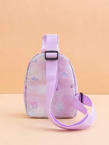 1PC Cute Unicorn Crossbody Bag For Toddlers, Adjustable Comfortable Mini Sling Bag For Girls, Suitable For Daily Outings And Casual Wear, Hot-Selling For Back To School Season - Multicolor - View 10