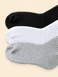1/3/6 Pasang Kaos Kaki Longgar Modis Wanita Aneka Warna, Cocok untuk Pemakaian Sehari-hari, Hadiah Halloween - MultiWarna - View 3