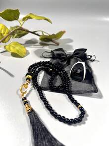 Muslim Prayer Beads And Tasbih LED Ring Counter, Exquisite Bow Gift Bag Packaging, Includes Handheld Ring Counter, Suitable For Prayer Counting - Exercise Counting - Holiday Gifts And More - Multicolor - View 6
