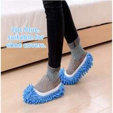 1pc/2pcs Multi-Functional Floor Dust Cleaning Slippers, Home Floor Cleaning Shoes - Multicolor - View 11