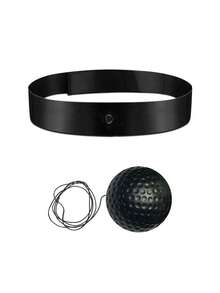 1pc Head-Mounted Boxing Reflex Ball, Home Stress Relief Elastic Ball, Combat Reaction Speed Training Equipment - Multicolor - View 4