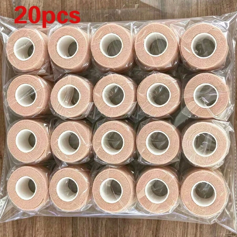 20 miếng băng thể thao tự dính màu mơ, băng co giãn tập luyện, phù hợp cho tập luyện hàng ngày