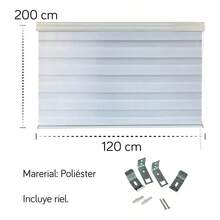 Blinds, Shades & Shutters - Khaki - View 10