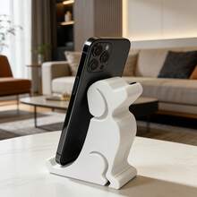 Cute Dog Shaped Phone Stand, Universal Desktop Phone Holder, Non-Slip Phone Stand Suitable For IPhone And Android Phones, Desktop Decoration, Cute Desktop Phone Accessory - Multiple Styles - View 9
