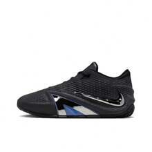 Nike Ja 4 EP Dark Mode Comfortable Lightweight Low-Top Basketball Shoes Unisex Black Silver Blue - Black - View 11