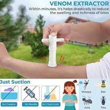 1pc Insect Bite And Bee/Wasp Sting Remover, Natural Insect Bite Relief, No Chemical Ingredients Single Pack - A - View 4