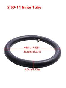 14 Inch 3.00-14 80/100-14 90/100-14 Inner Tube Compatible With, Suitable For 125cc 140cc 150cc 160cc Pit Mud Bicycles - A - View 3