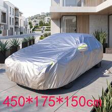 Universal Car Cover All-Weather Protection, Thickened 190T Oxford Cloth /PEVA/Waterproof Dust-Proof Sunshade Cover Suitable For Sedan SUV, 8 Sizes Available, Silver - Multicolor - View 20