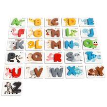 Letter & Number Matching Cards Children Early Education English Alphabet Spelling Word Number Cognition Matching Board Toy - Multicolor - View 12