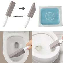 Long Handle Ergonomic Pumice Toilet Cleaning Brush, Portable Dirt Removal Tool For Bathroom, Sink, Pool, Surface- With Hook, Suitable For Hotel, Airbnb And Home Cleaning - Multiple Styles - View 6
