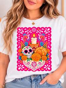 Women T-Shirts - White - View 1