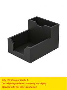 Multifunctional Desktop Organizer With Pen Slot And Sticky Note Compartment, Minimalist And Practical, Suitable For Storing Pens And Sticky Notes, Ideal For Office Workers, Students And Remote Workers, Keep Your Desk Neat And Organized - One Size - View 12