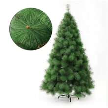 Full Shape Artificial Christmas Tree For Home Fireplace Office Shop Display - Green - View 11