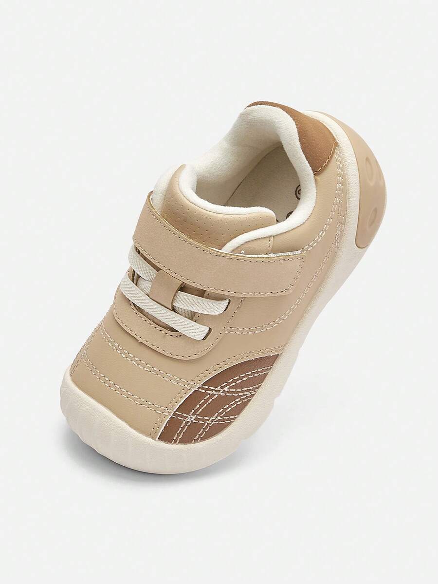 Balabala Baby Toddler Shoes Soft Sole Comfort Non‑Slip Footwear For Infant Boys Girls Winter Daily Wear - Khaki - View 1