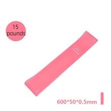 1pc Gradient Pink Purple Resistance Band, Minimalist Premium Latex Square Loop Design, Multi-Level Tension Printed Fitness Sports Band, Strength Training Glute And Leg Workout Tool, Suitable For Home Gym Yoga And Daily Use - Multicolor - View 14