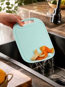 3Pcs/2pcs/1pc PP Cutting Board Set,Colorful Kitchen Chopping Boards With Handle,Reusable Food Prep Boards For Fruit, Vegetables,Meat, Bread,Lightweight Kitchen Cutting Mats,Home Cooking Kitchen Accessories - Multicolor - View 8