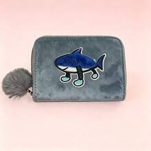 Women's Plush Wallet - LM21-rOSA - View 7