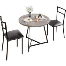 Dining Table & Chair Sets - Grey - View 1