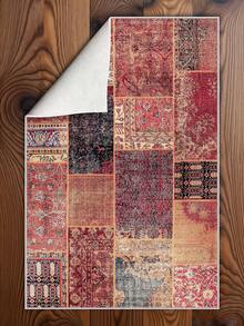 Digitally Printed Non-Slip Washable  And Area Rug Suitable For Living Room, Bedroom, Outdoor, Kitchen Carpet, Modern Design | Modern, Scandinavian, Bohemian And Classic Styles | 100% Polyester - Multicolor - View 3