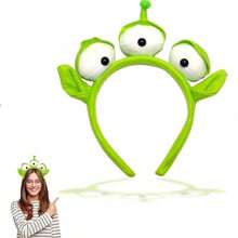 Disney Green Alien Three-Eyed Monster Headband, Cute Humorous Cartoon Cosplay Accessory, Unisex, Suitable For Girls And Women - Headband - View 7