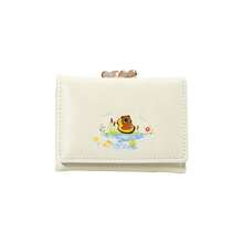 Pearl Bracelet Short Wallet Little Duck Cartoon Playful Women's Multi-Slot Coin Purse Fresh Cute PU Wallet - Multicolor - View 11