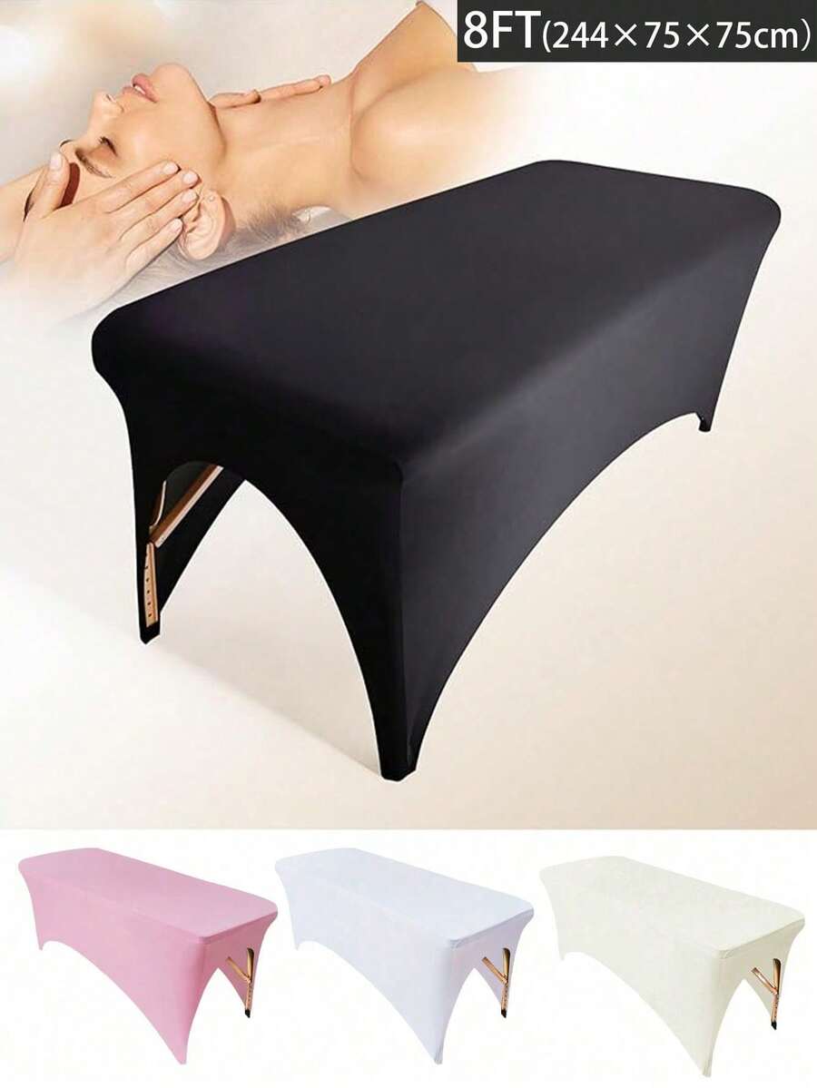1pc Salon Massage Bed Cover, Elastic Eyelash Extension Bed Cover, Suitable For Eyelash Bed And Beauty Salon Massage Bed - Multicolor - View 1