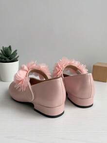 Söta blommiga barnskor för flickor, slip-on, för höst/vinter, för daglig utomhusbruk, mångsidiga - Rosa - Visa 7