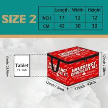 1pc 2DFat Thickened Foldable Zipper Storage Box With Fun Text All-Over Print Design, Suitable For Storing Clothes, Bedding, Nail Tools, Holiday Items, Fits Under Bed, Suitable For Book Organization, Car Trunk Storage, Cosmetics, Hair Styling Tools, Office, Home Organization, Blankets, Daily Small Items Large Capacity Storage, Wardrobe Placement And Moving Packing, Zipper Closure Secure Reinforced Handle Durable - Multi-color - View 10