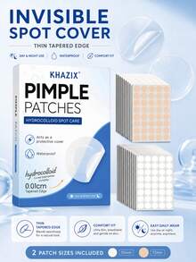 Acne Patches, Gentle & Comfortable Formula, Skin-Friendly Natural, Suitable For Acne Care, Conceal Imperfections And Hide Pimples - Round - View 3