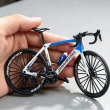 1:10 Scale Alloy Mountain Bike Model, Fully Functional Simulation Downhill Bicycle, Desktop Ornament And Photography Prop - Multicolor - View 7