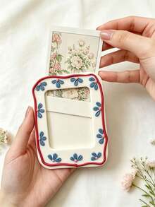 Polymer Clay Photo Frame Cutting Mold, Ceramic Art Photo Frame Mold, DIY Handmade Cutting Mold, Easily Cut Clay Into Exquisite Photo Frame Shapes, Smooth Edges, Clean Cutting Effect, Suitable For Polymer Clay, Air Dry Clay And Ceramic Clay - Multicolor - View 4