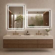 Bathroom Mirrors - Black - View 1