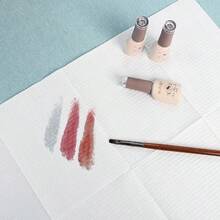 Disposable Pink Nail Table Mat 3-Layer Waterproof Cleaning Paper Foldable Multi-Function Beauty Tattoo Dental Cover Cloth Waterproof Tablecloth Cleaning Nail Napkin Nail Supplies - Multicolor - View 7