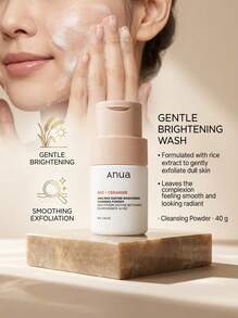 Anua Rice Enzyme Brightening Cleansing Powder 40 g - 白色 - 查看 3