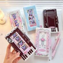 Sweetheart Guardian Wings 4-Pocket Card Holder Bowknot Idol Photo Card Storage Album Sticker Ticket Scrapbook - Multicolor - View 10