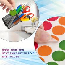 Colorful Dot Stickers, Suitable For Adults, Used For Marking, Coding, Categorizing, Prioritizing, Envelope Sealing And Art Education - Colorful Dot Stickers - View 6