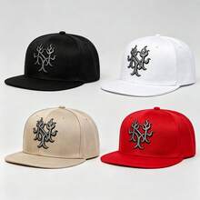 1pc Men Letter Embroidered Hip-Hop Baseball Cap - Adjustable Perfect For Hiking, Mountaineering, Travel, And Outdoor Sports - Multicolor - View 9